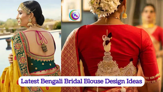 10+ Latest Bengali Bridal Blouse Design Ideas of 2025