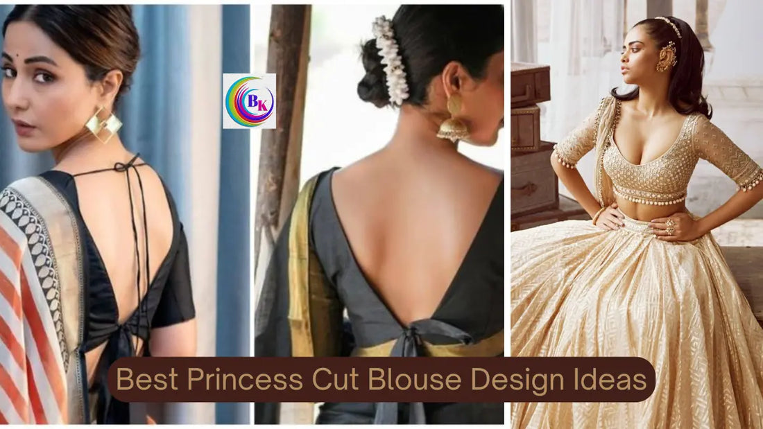 13 Best Princess Cut Blouse Design Ideas Front and Back (With Images)