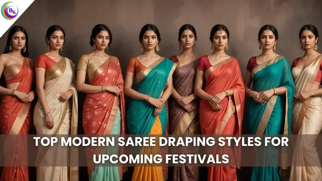 Top 8 Modern Saree Draping Styles For Upcoming Festivals