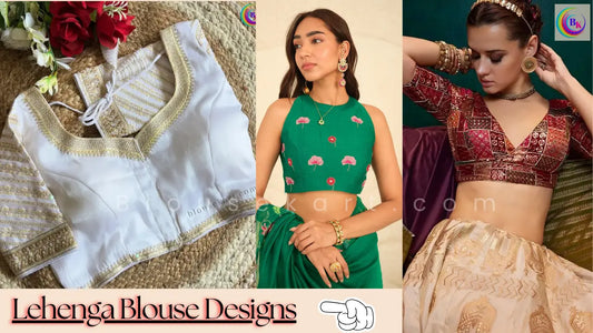 13 Stunning Lehenga Blouse Designs for Brides Who Love Fashion