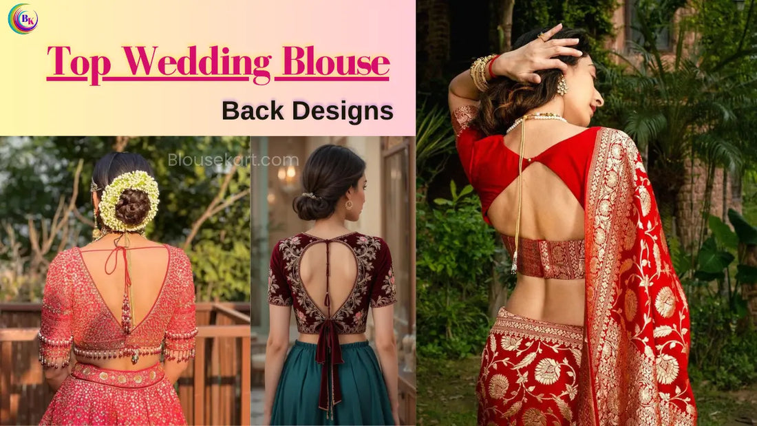 Top 15 Wedding Blouse Back Designs for Your Wedding Look (2025)