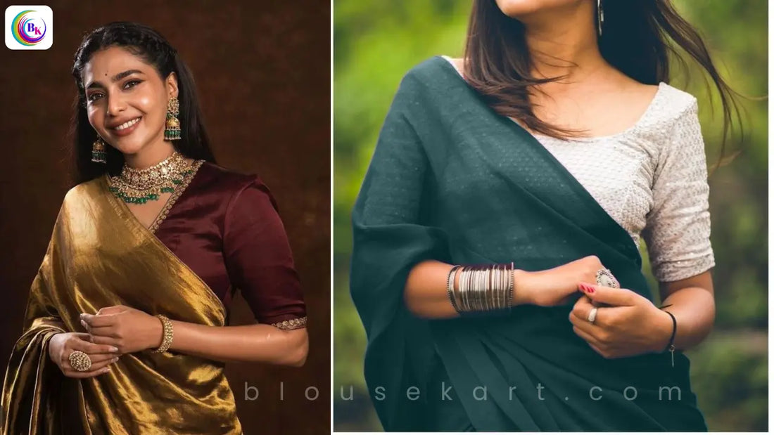 Which Colour Blouse Is Suitable for All Colour Saree?