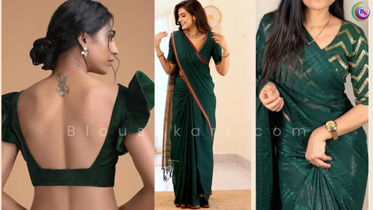 Which Colour Blouse to Wear With a Green Saree? (2025 Guide)