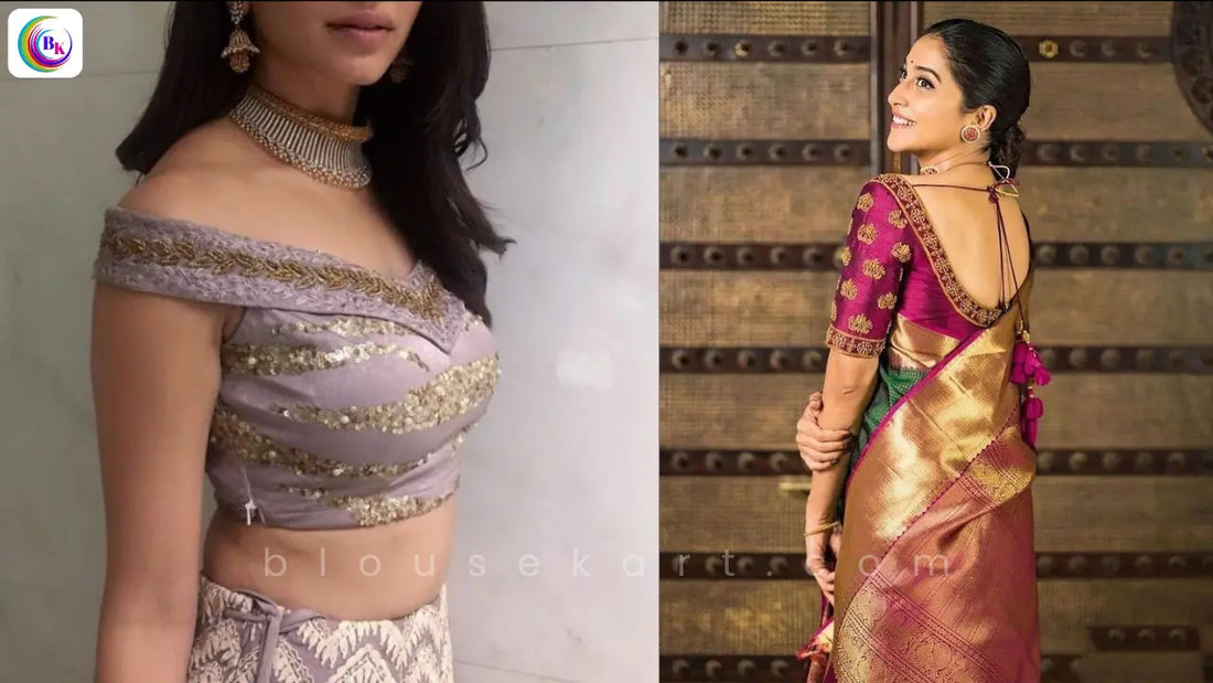 Which Saree Blouse Design is Best for Broad Shoulders?