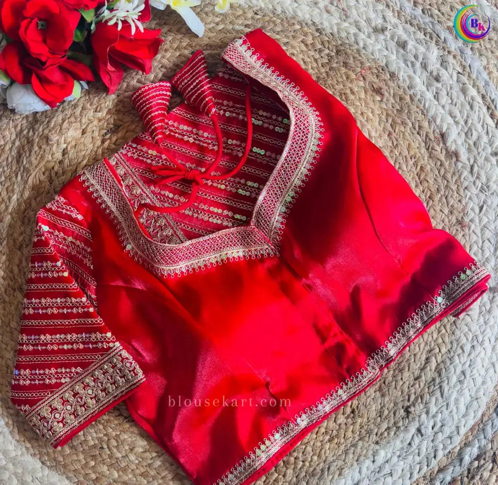 Red Blouse BlouseKart