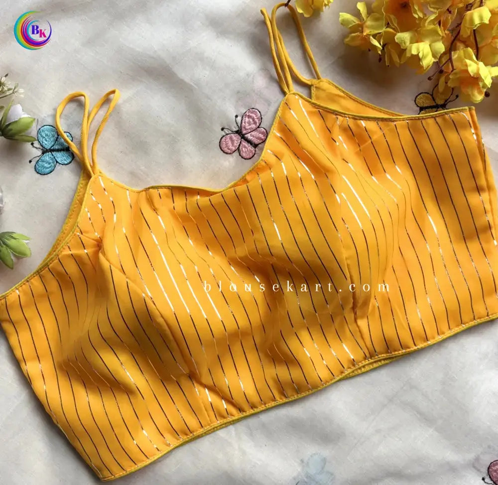 Yellow Blouse BlouseKart