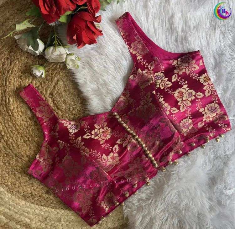 Floral Printed Blouse BlouseKart