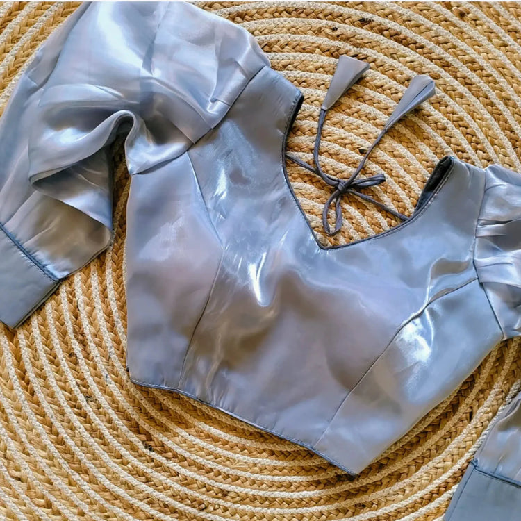 Grey Blouse BlouseKart