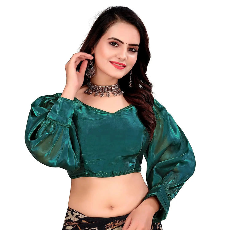 Puff Sleeve Blouse BlouseKart